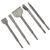Rotary Hammer Drill Chisel – 5-Piece Set